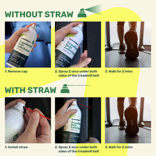 100% Silicone Treadmill Belt Lubricant